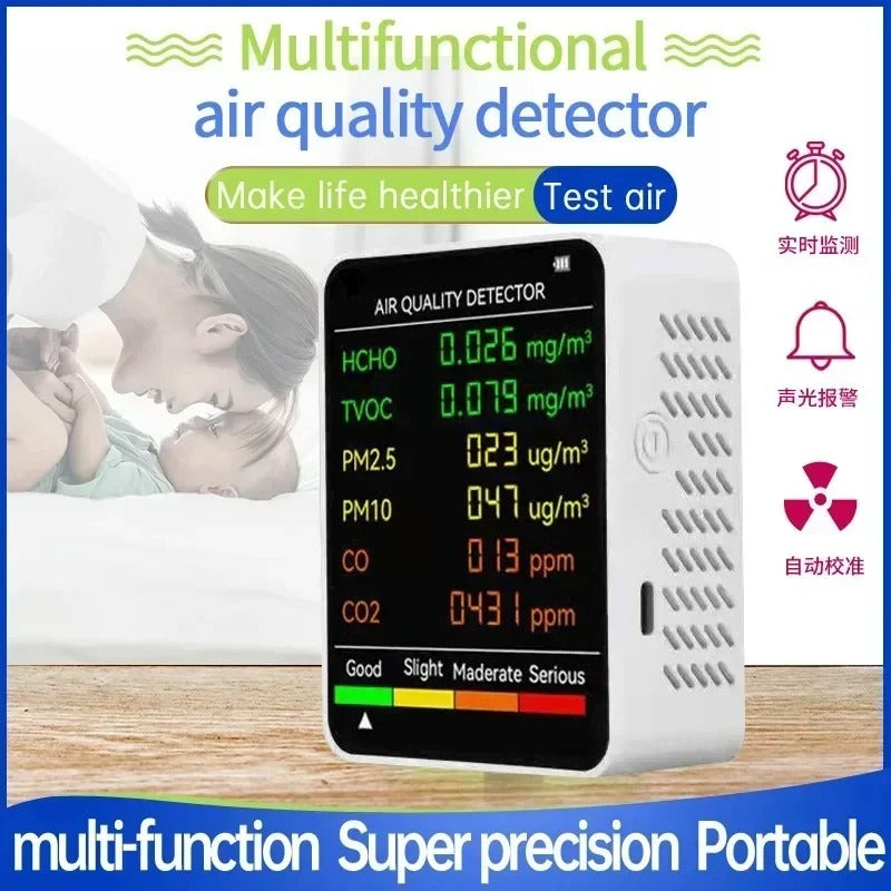 Smart Air Quality Monitor – CO & Allergen Detection