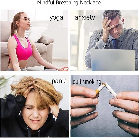 Mindful Breathing Necklace – Anxiety & Stress Relief