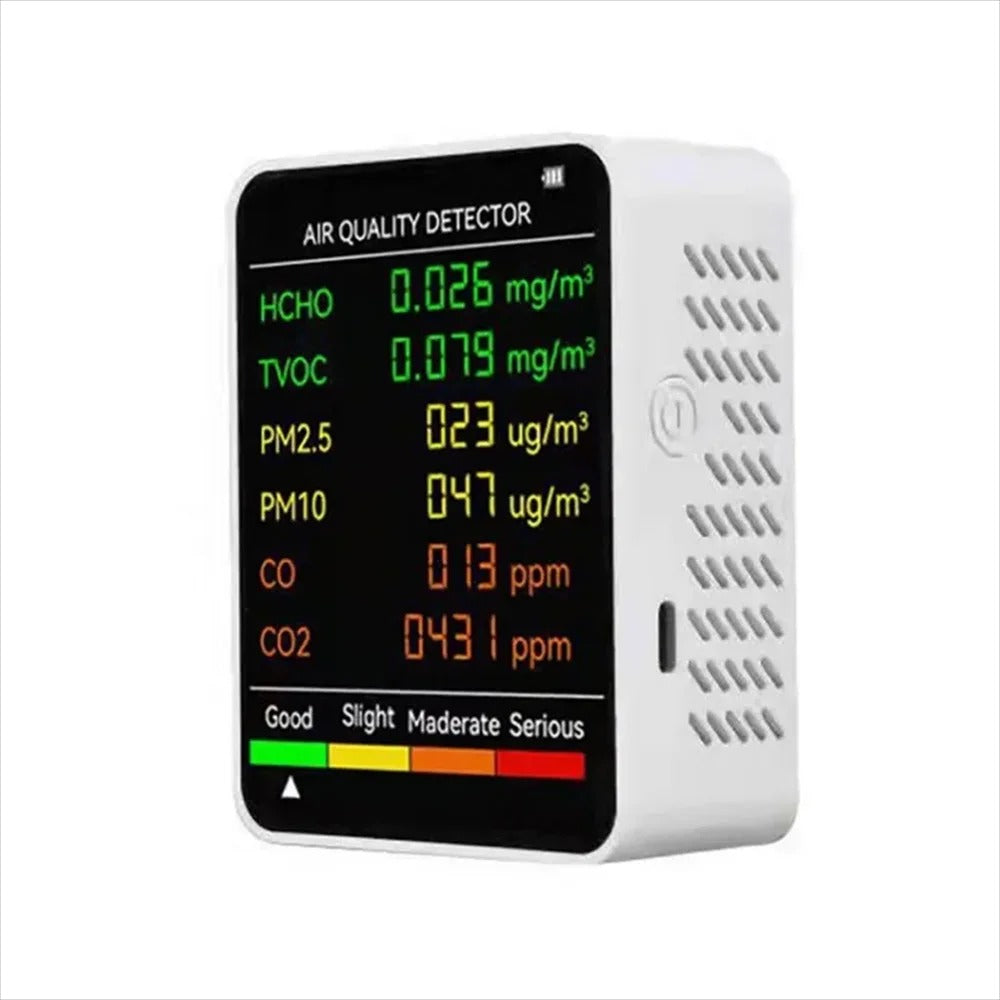Smart Air Quality Monitor – CO & Allergen Detection