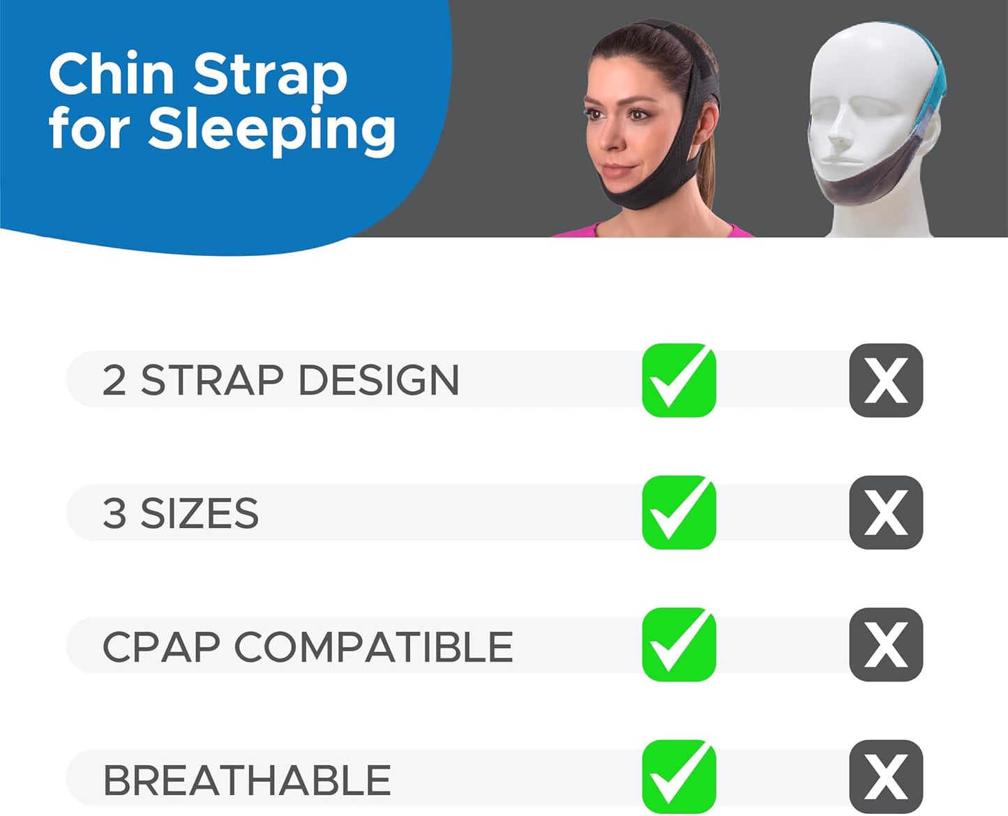 Head Strap Snoring Solution