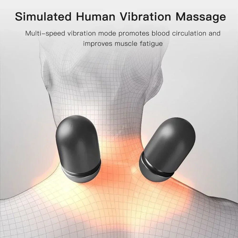 Heated Neck & Back Massage Pillow