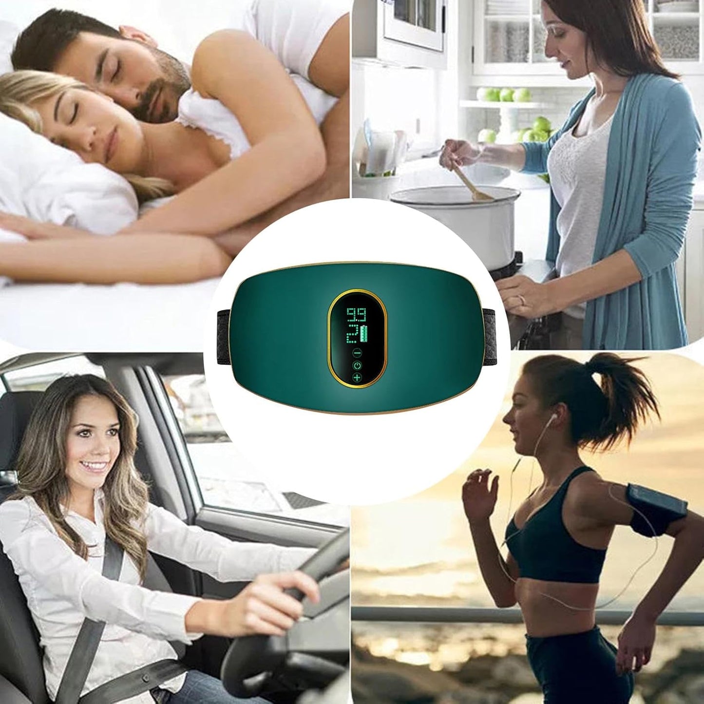 Heated Abdominal Massager – Digestion & Bloating Relief