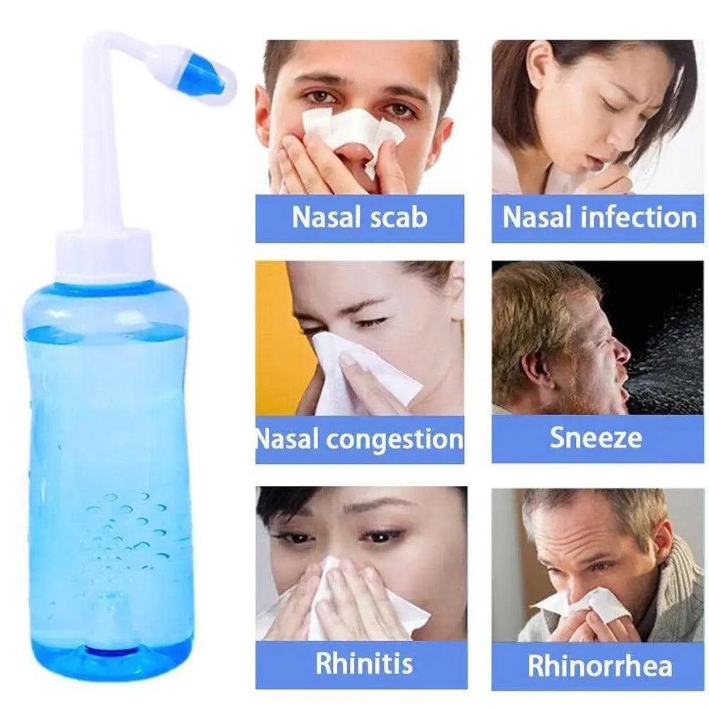 Nasal Rinse Bottle – Deep Cleansing & Allergy Relief