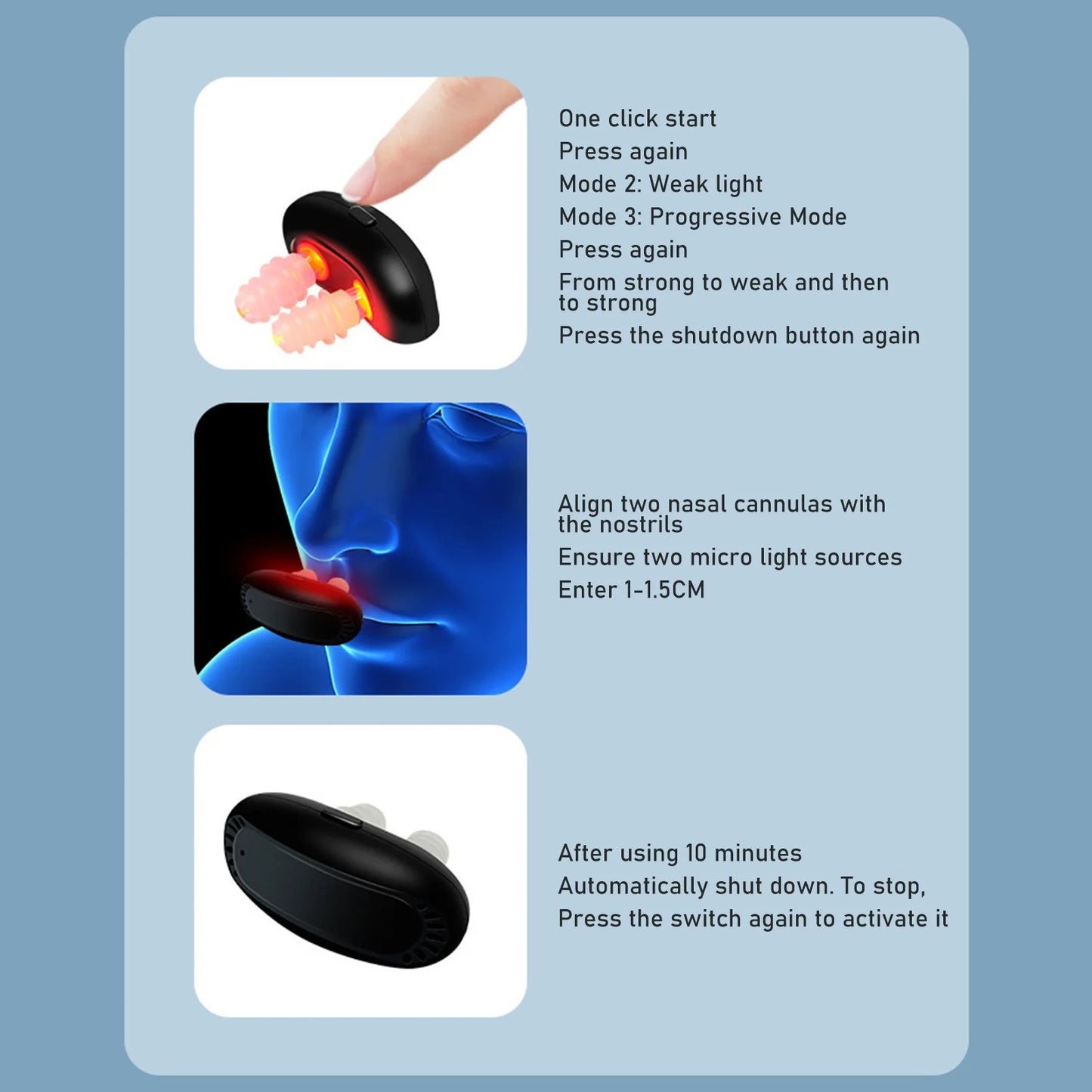 Red Light Nasal Therapy – Sinus & Snoring Relief