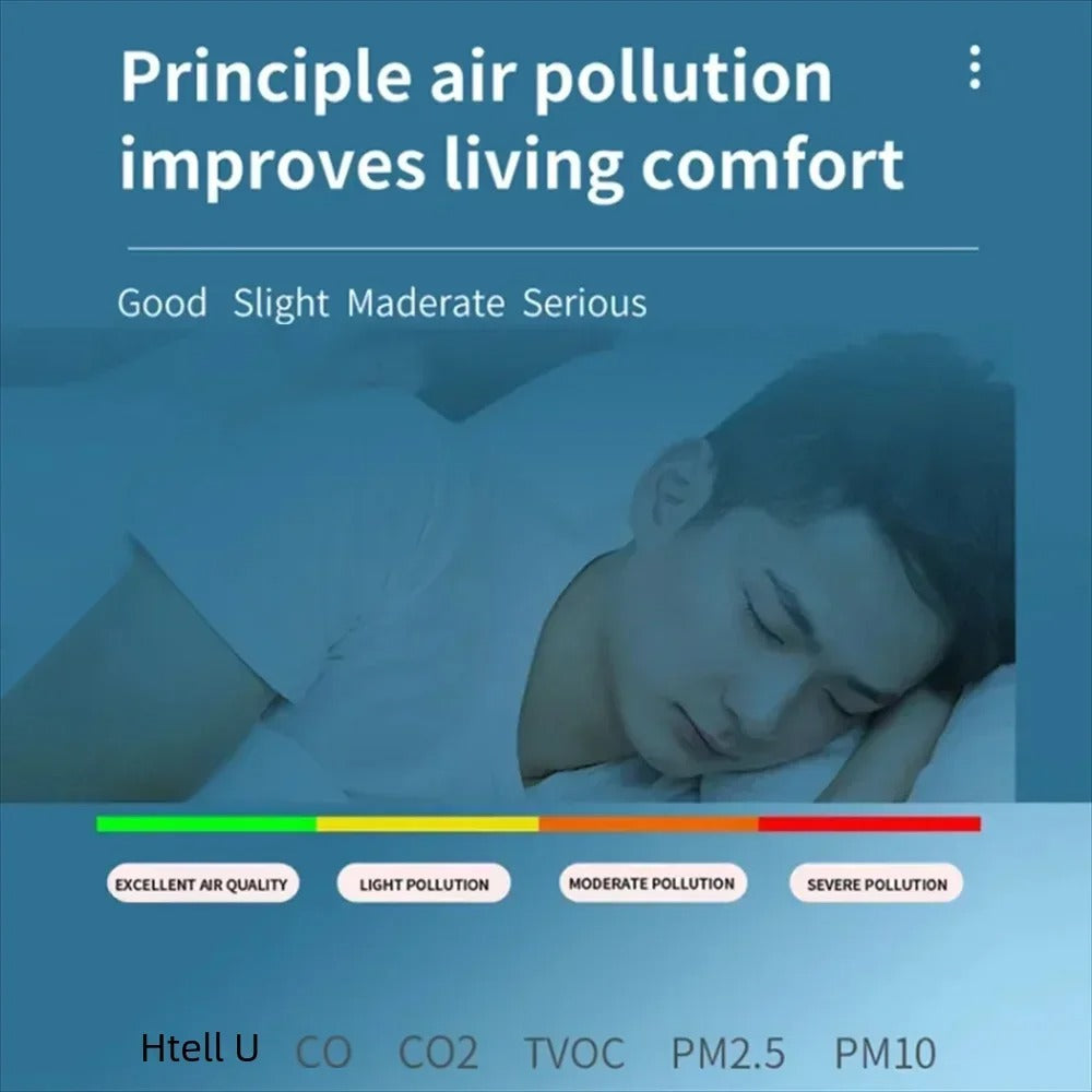 Smart Air Quality Monitor – CO & Allergen Detection