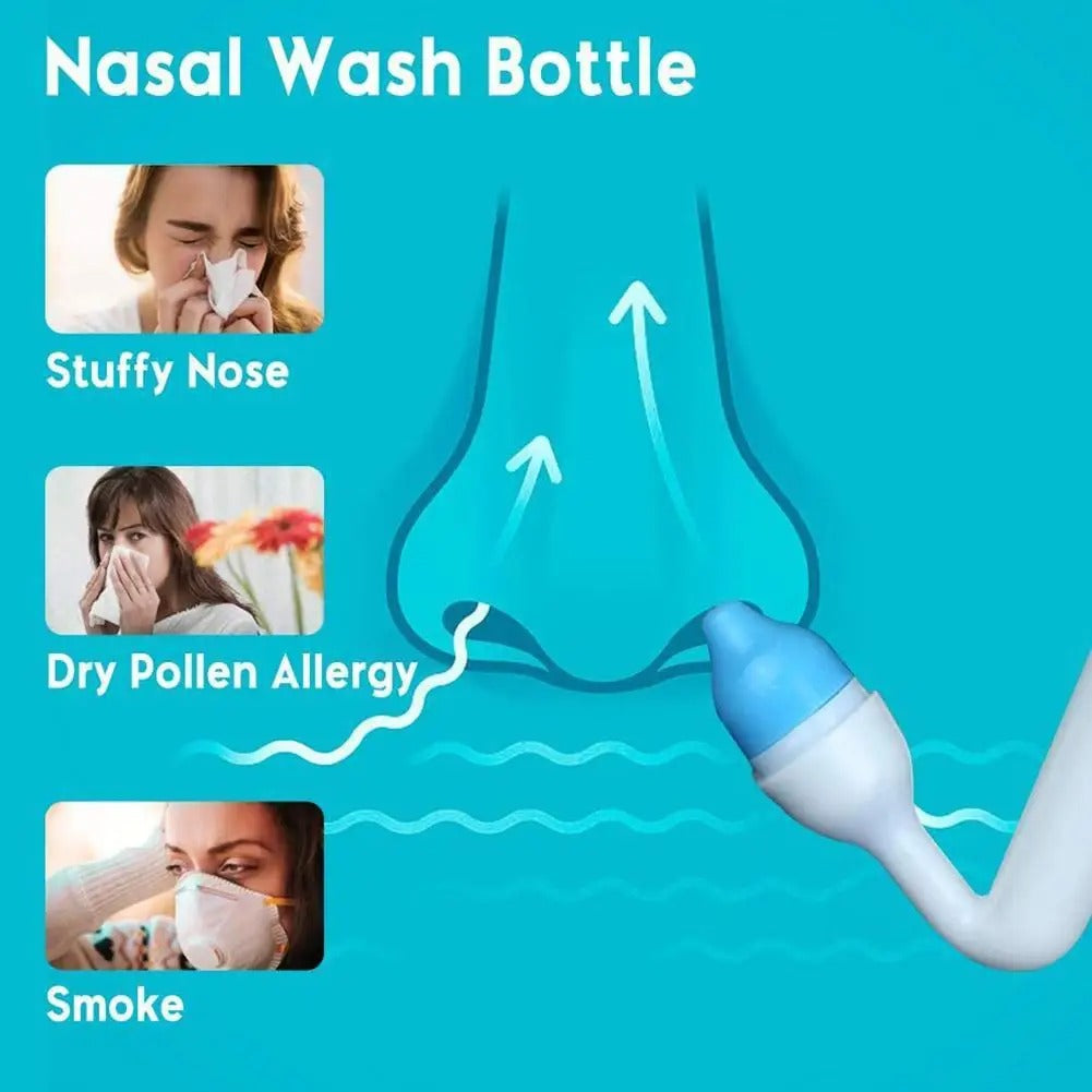 Nasal Rinse Bottle – Deep Cleansing & Allergy Relief