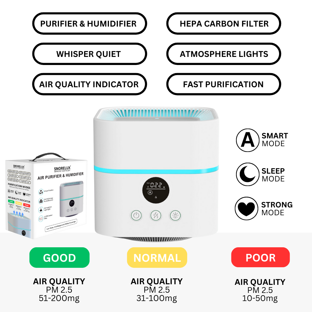 Smart HEPA Air Purifier – Allergy & Airborne Irritant Protection