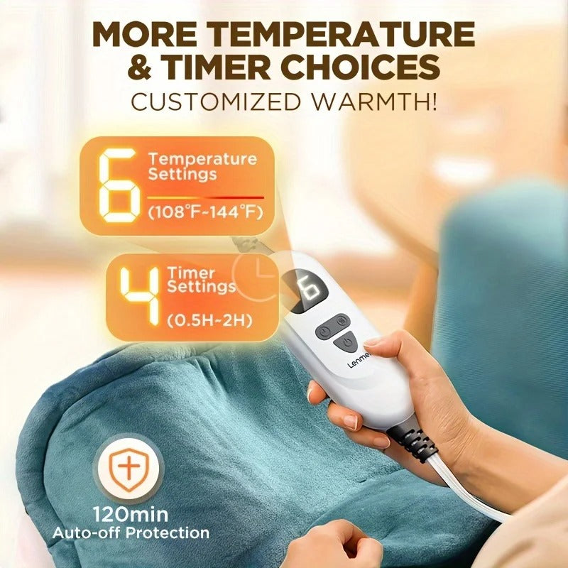 Heated Neck & Shoulder Wrap – Deep Muscle Relaxation