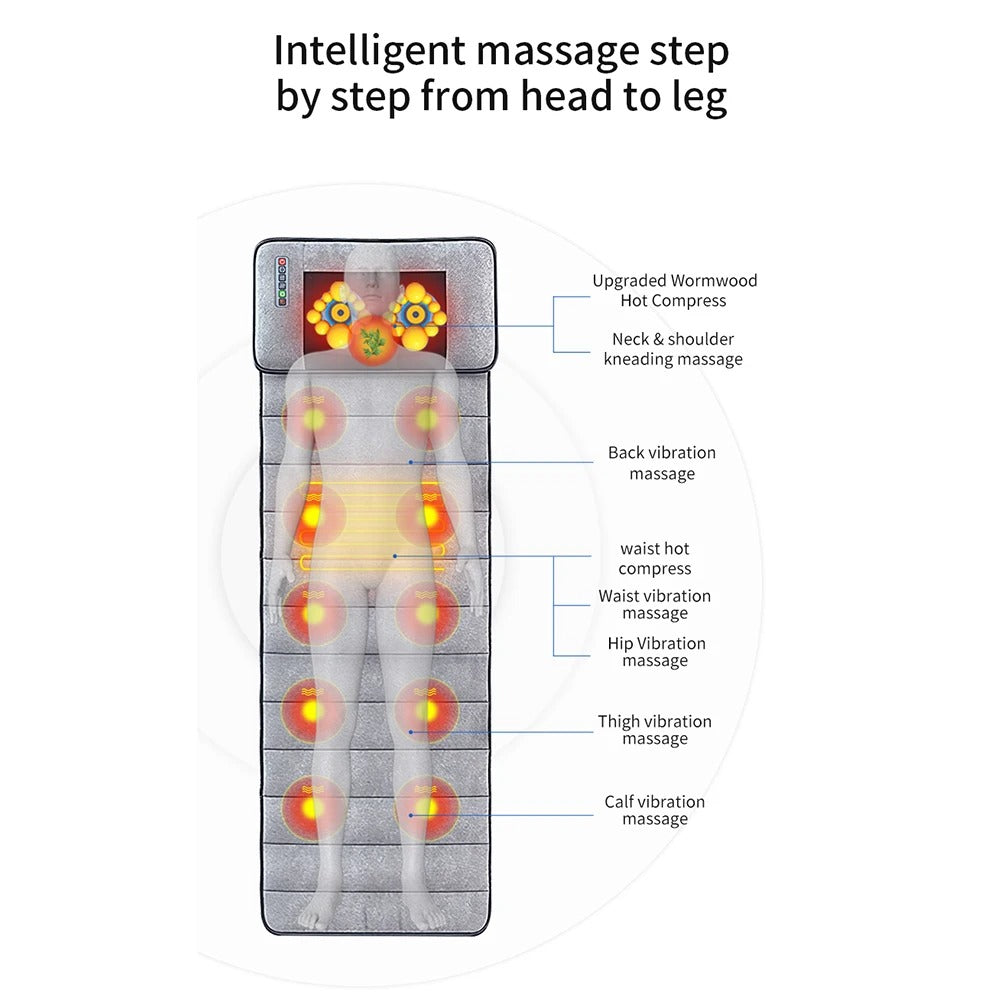 Full-Body Heated Massage Mat