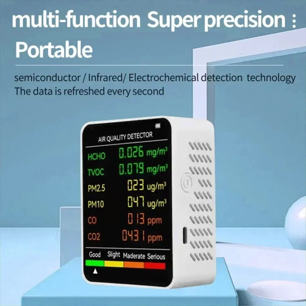 Smart Air Quality Monitor – CO & Allergen Detection