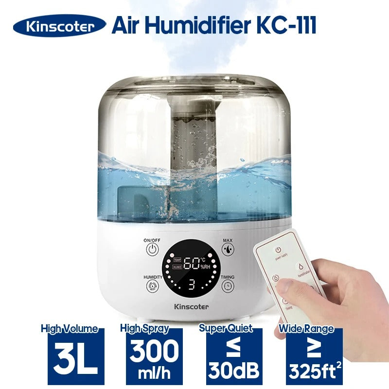 Home Humidifier – Air Hydration & Sleep Comfort