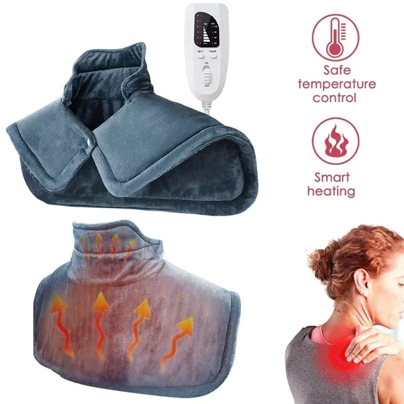 Heated Neck & Shoulder Wrap – Deep Muscle Relaxation