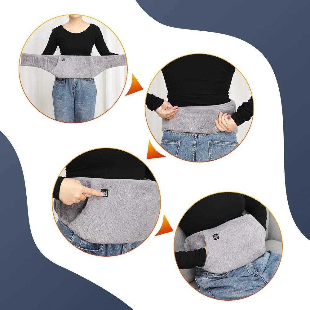 Heated Abdominal Belt – IBS, Bloating & Pain Relief