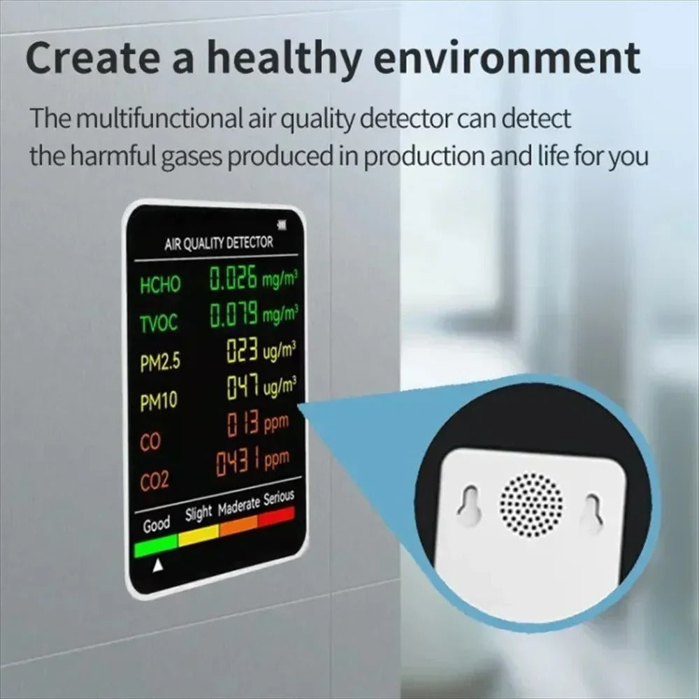 Smart Air Quality Monitor – CO & Allergen Detection