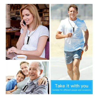 Wearable Air Purifier – Ionizer for Allergy Protection