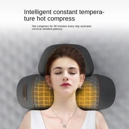 Heated Neck & Back Massage Pillow