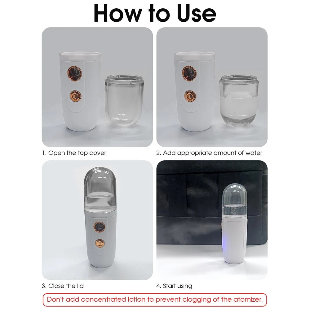 Nano Mist Sprayer – Hydrating & Soothing for Sensitive Skin