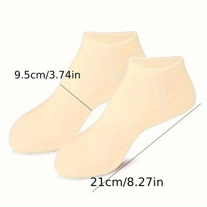 Hydrating Gel Socks – Intensive Moisture Therapy for Dry, Cracked Feet