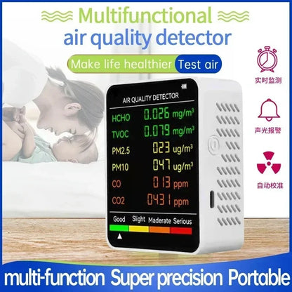 Smart Air Quality Monitor – CO & Allergen Detection