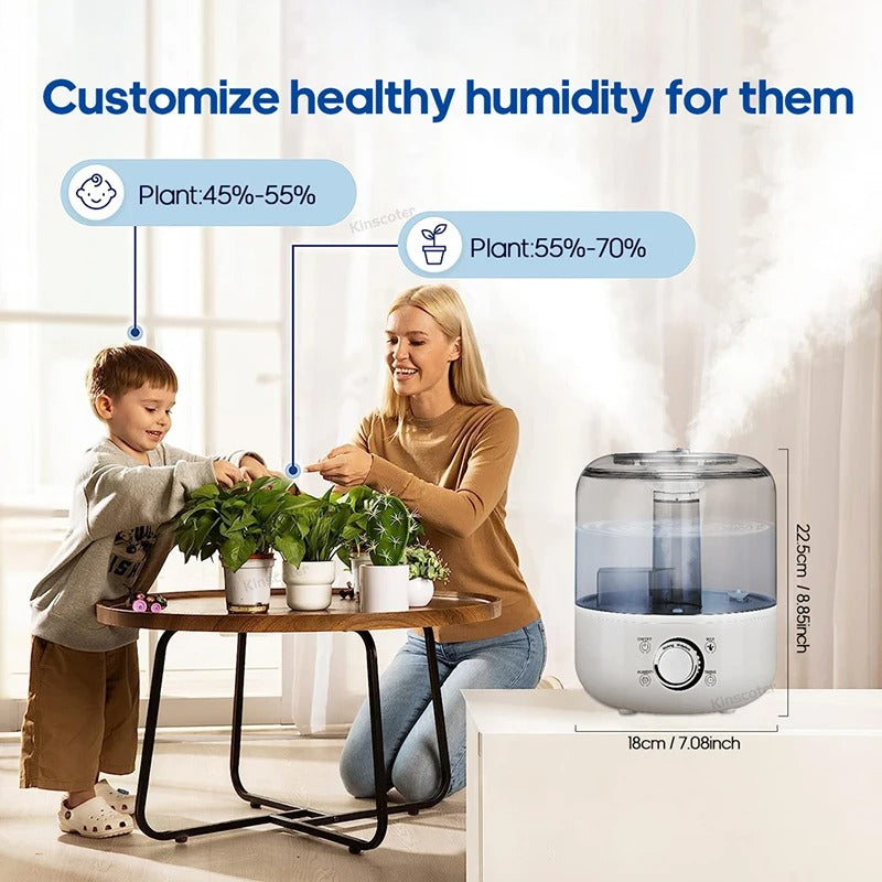 Home Humidifier – Air Hydration & Sleep Comfort