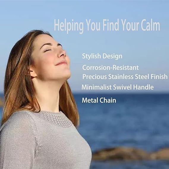 Mindful Breathing Necklace – Anxiety & Stress Relief