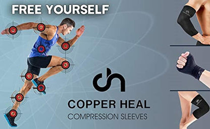 Copper-Infused Compression Gloves