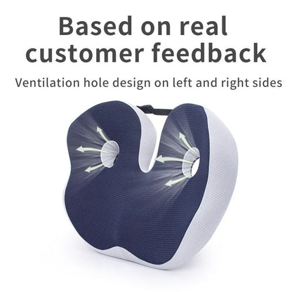Ergonomic Memory Foam Seat Cushion