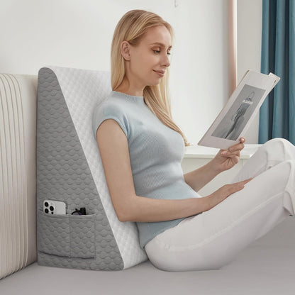 Elevated Wedge Pillow – Acid Reflux & GERD Relief