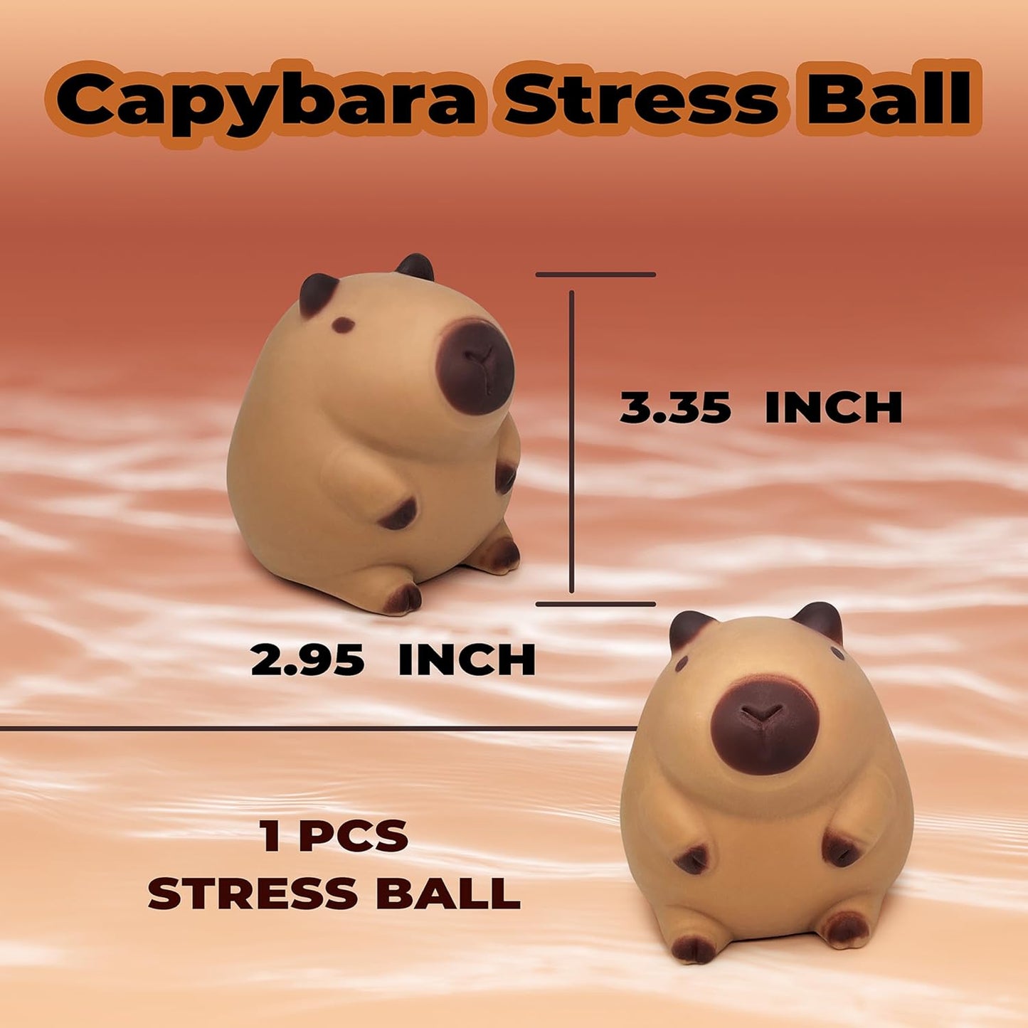Capybara Stress Fidget – Anxiety & Focus Aid