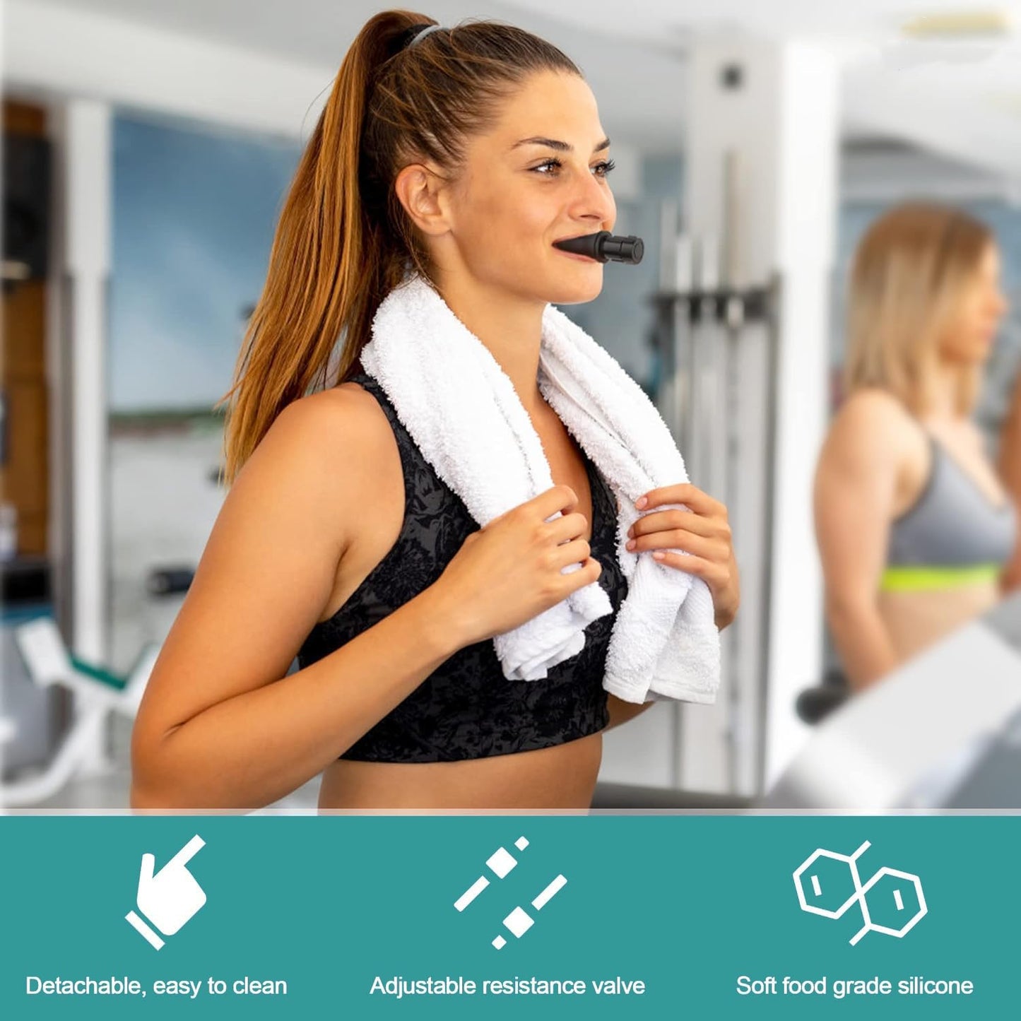 Breathing Trainer – Lung Strength & Airflow Support