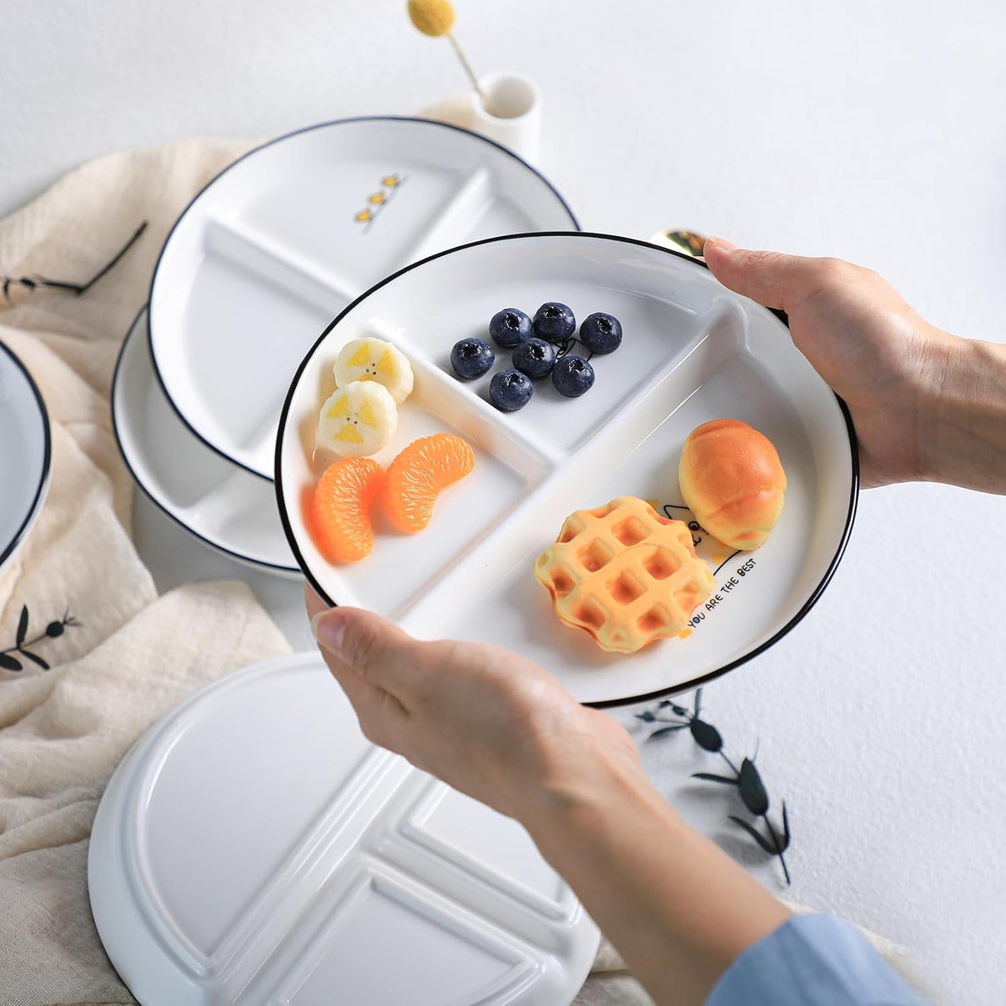 Portion Control Plate – Balanced Eating for Digestion & Weight Management