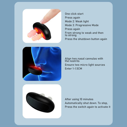 Red Light Nasal Therapy – Sinus & Snoring Relief