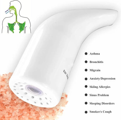 Salt Therapy Inhaler – Natural Respiratory & Sinus Relief