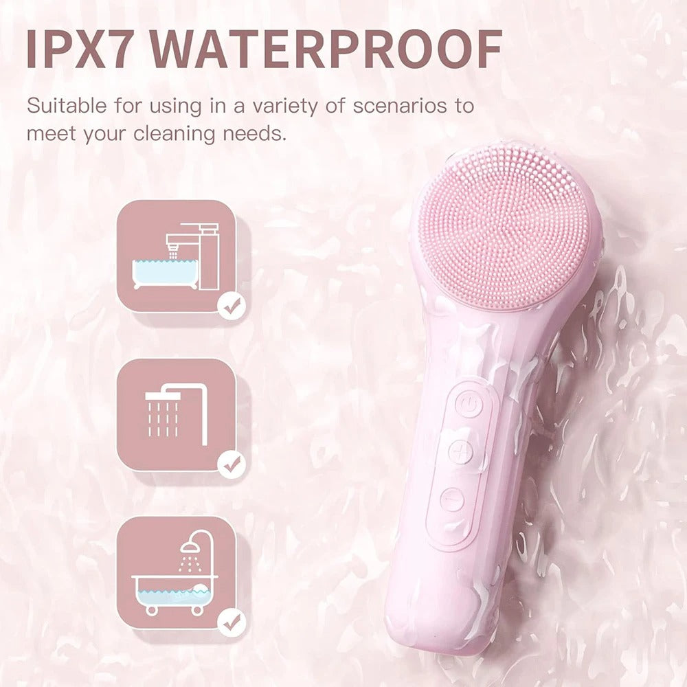 Sonic Cleansing Brush – Exfoliation & Deep Pore Cleaning