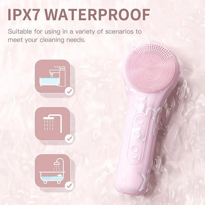 Sonic Cleansing Brush – Exfoliation & Deep Pore Cleaning