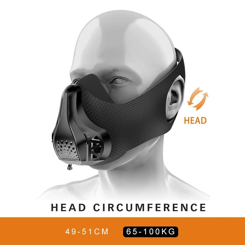 Lung Training Mask – Adjustable Resistance for Breathing Strength