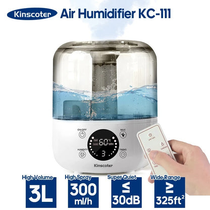 Home Humidifier – Air Hydration & Sleep Comfort