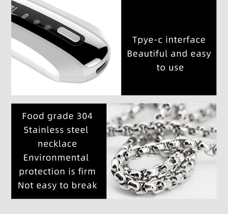 Wearable Air Purifier – Ionizer for Allergy Protection