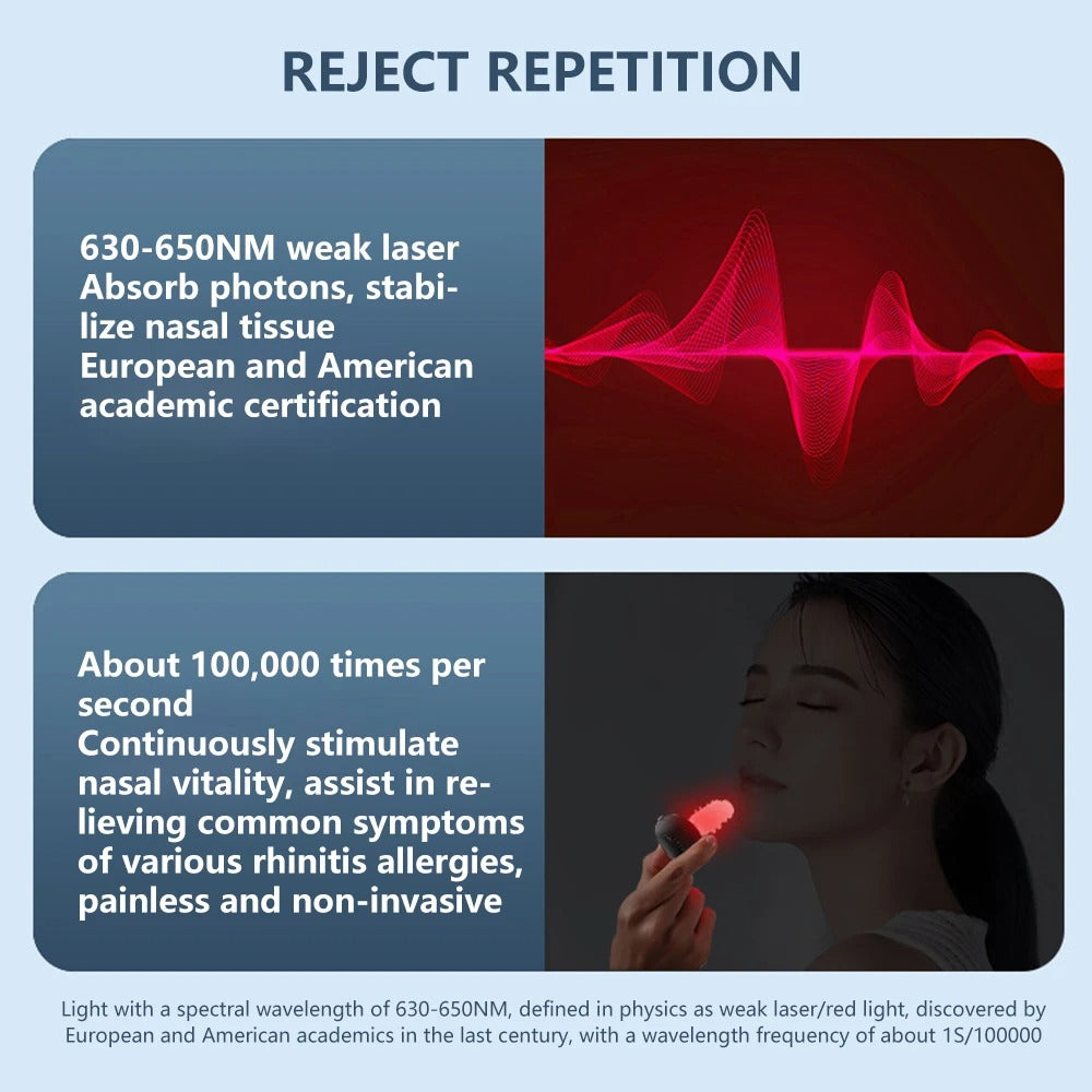 Red Light Nasal Therapy – Sinus & Snoring Relief