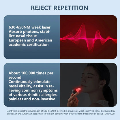 Red Light Nasal Therapy – Sinus & Snoring Relief