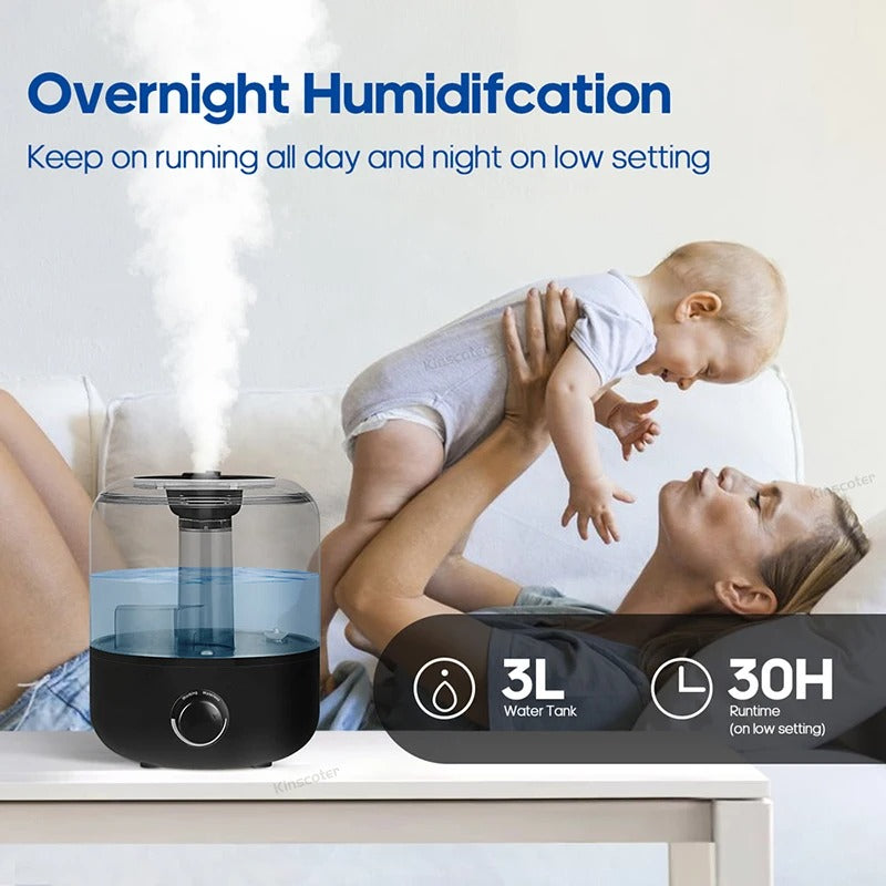Home Humidifier – Air Hydration & Sleep Comfort
