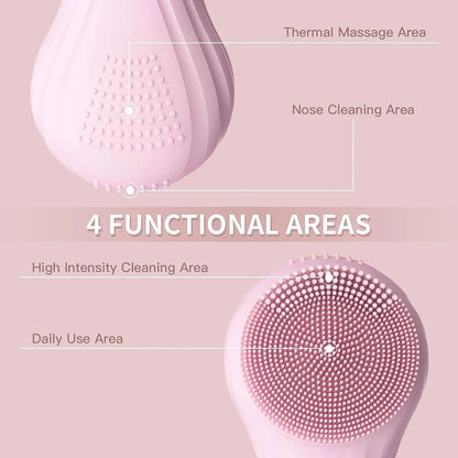 Sonic Cleansing Brush – Exfoliation & Deep Pore Cleaning