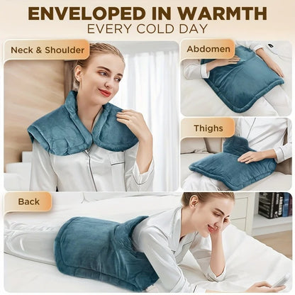Heated Neck & Shoulder Wrap – Deep Muscle Relaxation