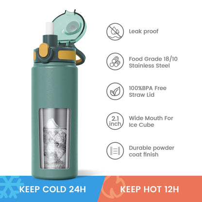 Anti-Reflux Drinking Bottle – Slow-Sip for GERD & Digestion