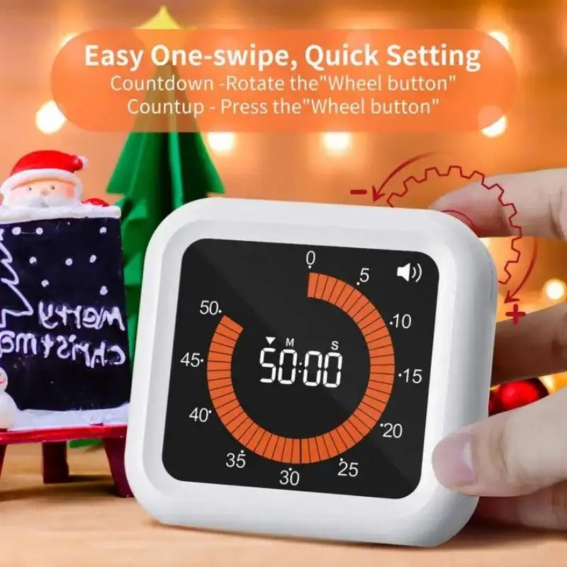 Visual Focus Timer – Silent Countdown for Work & Study